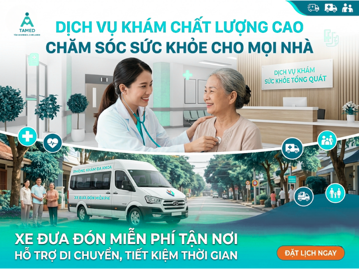 Dịch vụ khám & Xe đưa đón