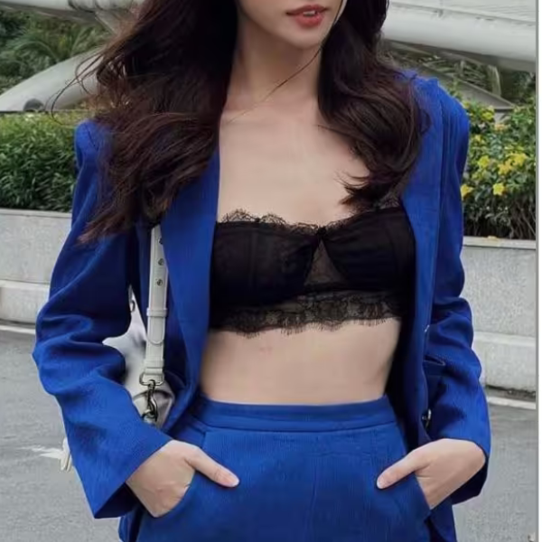 Áo ngực 2 dây phối blazer