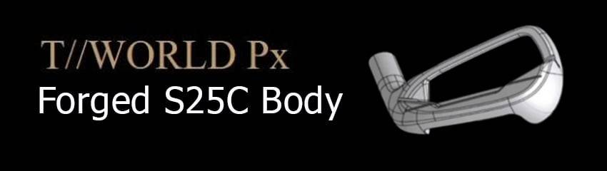 Công nghệ Forged S25C của Bộ gậy sắt TW Px | HONMA