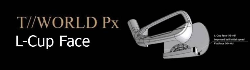 Công nghệ L-Cup Face của Bộ gậy sắt TW Px | HONMA