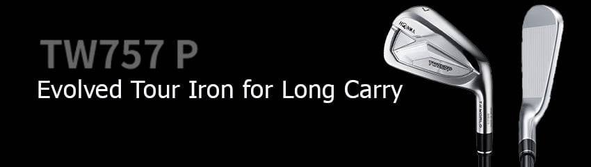 Công nghệ Evolved Tour Iron for Long Carry của Bộ gậy golf irons Tour World 757 P | HONMA