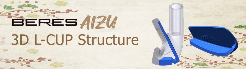 Công nghệ 3D L-CUP Structure của Bộ gậy golf irons BERES AIZU AQ MX Black | HONMA