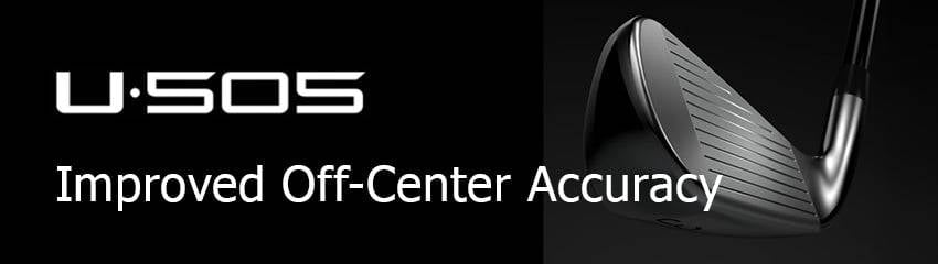Công nghệ Improved Off-Center Accuracy của Gậy sắt Utility U505 FORGED III 2023 | Titleist