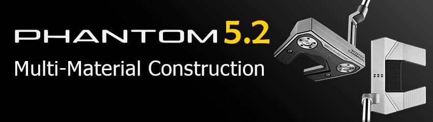 Công nghệ Multi-Material Construction của Gậy Putter PHANTOM 5.2 RIGHT HAND 2025 | Titleist
