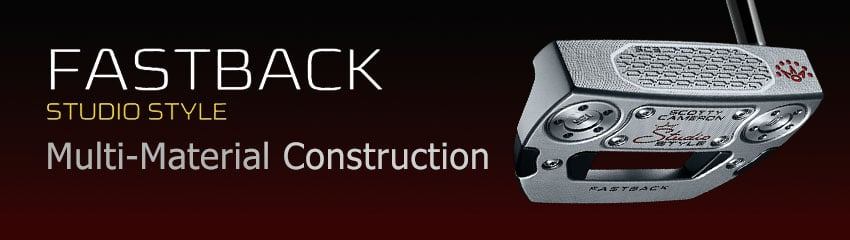 Công nghệ Multi-Material Construction của Gậy Putter Studio Style FASTBACK 2025 | Titleist