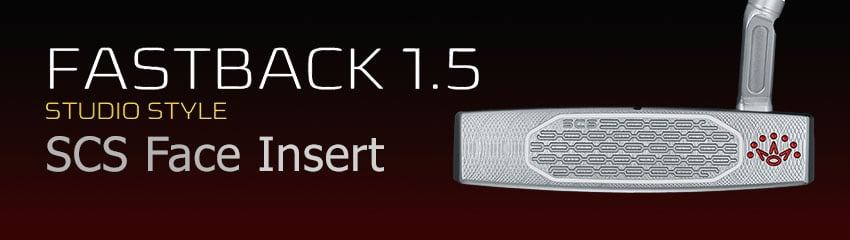 Công nghệ Studio Carbon Steel Face Insert của Gậy Putter SS FASTBACK 1.5 2025 | Titleist