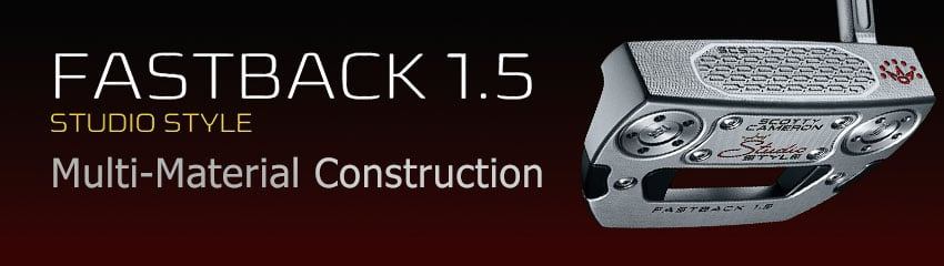 Công nghệ Multi-Material Construction của Gậy Putter SS FASTBACK 1.5 2025 | Titleist