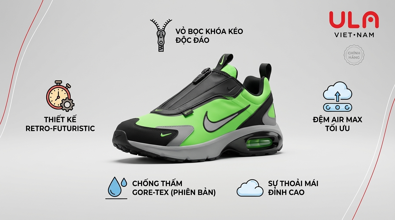 ĐỘT PHÁ PHONG CÁCH: Giới Thiệu Nike Air Max Sunder Chính Hãng – Biểu Tượng Streetwear Tái Sinh!
