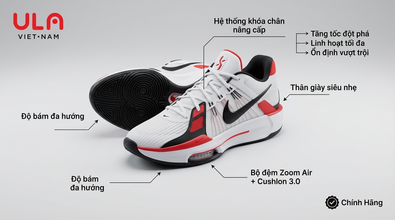 RA MẮT ĐỘT PHÁ: Nike Sabrina 3 Chính Hãng - Chinh Phục Mọi Giới Hạn Tốc Độ!