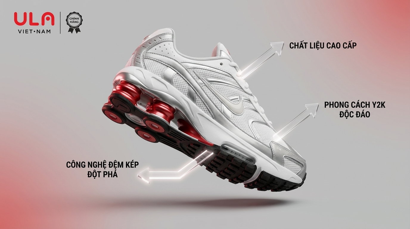 TÁI SINH HUYỀN THOẠI Y2K: Nike Shox Ride 2 Chính Hãng – Đột Phá Công Nghệ, Vững Chắc Phong Cách!