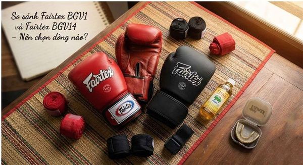 So sánh Fairtex BGV1 và Fairtex BGV14 – Nên chọn dòng nào cho việc tập luyện?