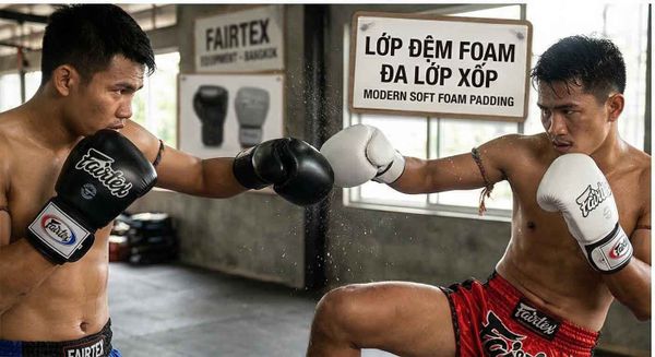 Review Combo Găng + Băng Quấn Tay Khi Tập Muay Thai Với Fairtex