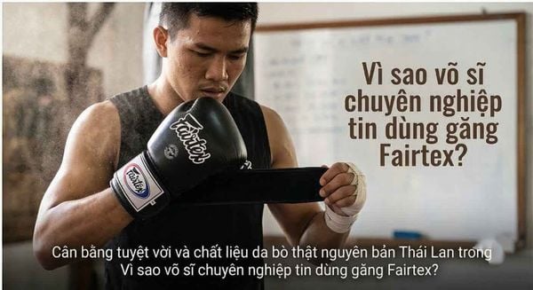 Vì Sao Võ Sĩ Chuyên Nghiệp Tin Dùng Găng Fairtex? Giải Mã Sức Hút