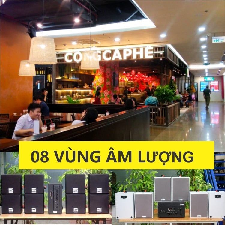 loa nhà hàng