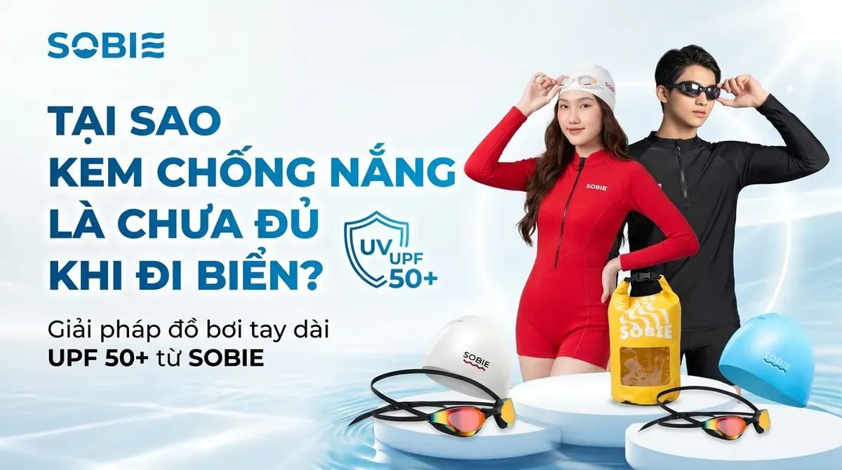 Tại sao kem chống nắng là chưa đủ khi đi biển? Giải pháp