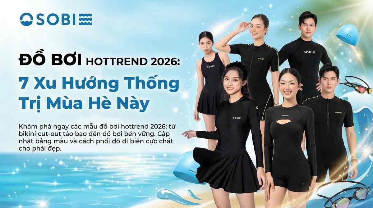Đồ Bơi Hottrend 2026: 7 Xu Hướng Thống Trị Mùa Hè Này