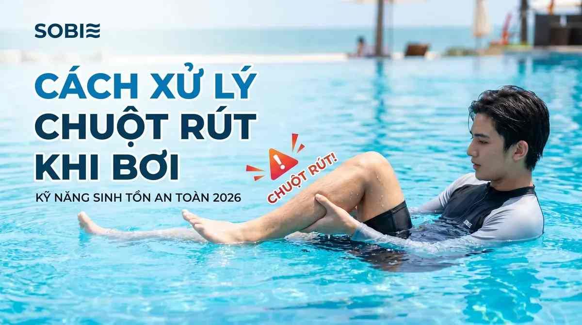 Cách xử lý chuột rút khi bơi: Kỹ năng sinh tồn an toàn 2026