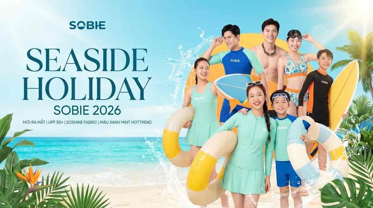 Bộ sưu tập Seaside Holiday của SOBIE mới ra mắt năm 2026