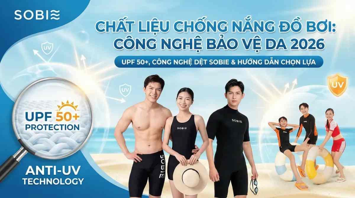 Chất liệu chống nắng đồ bơi: Công nghệ bảo vệ da 2026