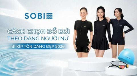 Cách Chọn Đồ Bơi Theo Dáng Người Nữ: Bí Kíp Tôn Dáng Đẹp 2026