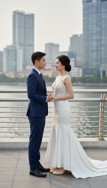 giày chụp hình cưới