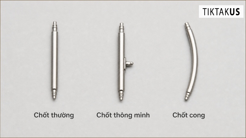 Các loại chốt đồng hồ phổ biến hiện nay