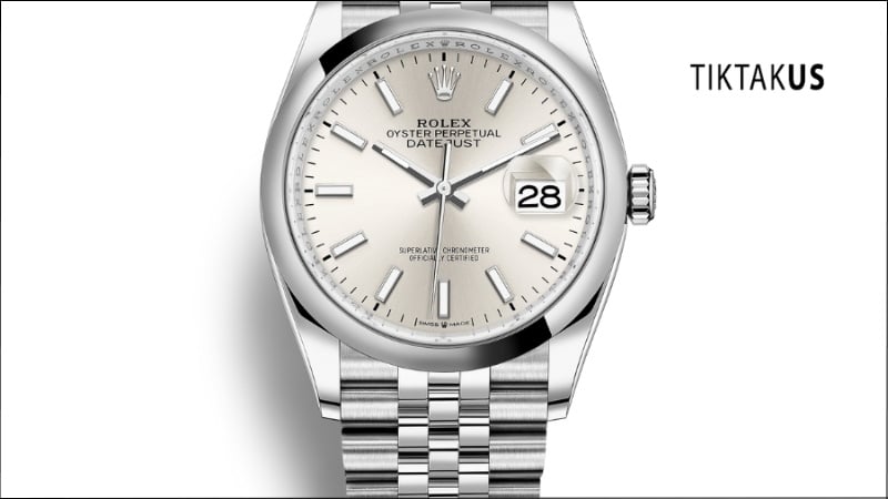 Rolex Datejust với dây Jubilee