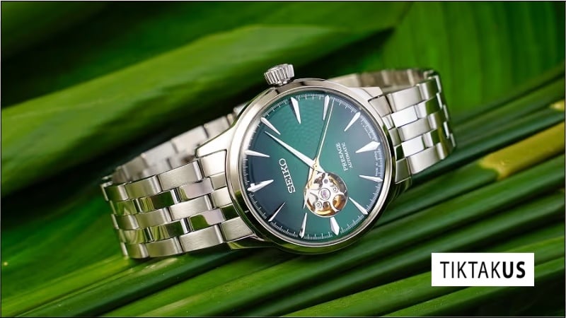 Đồng hồ nam cao cấp Seiko Presage Cocktail SSA441J1 Time 'Grasshopper' Made in Japan- SARY201