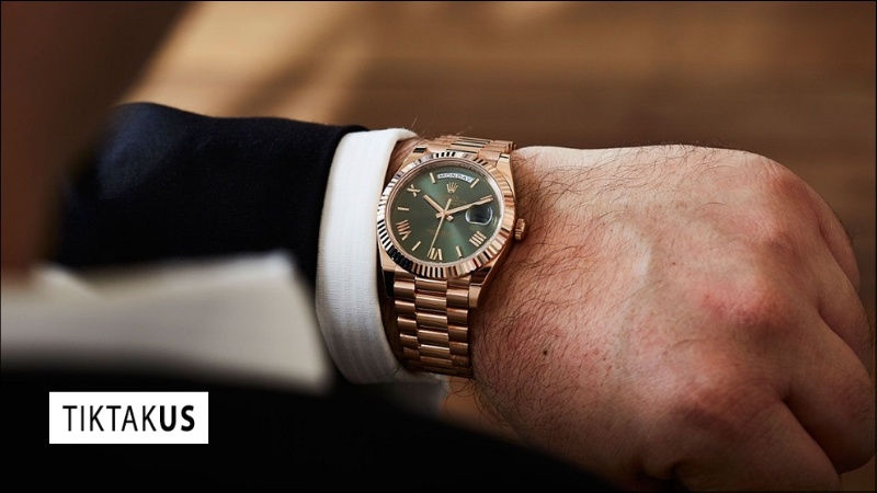 Rolex Day-Date với dây President