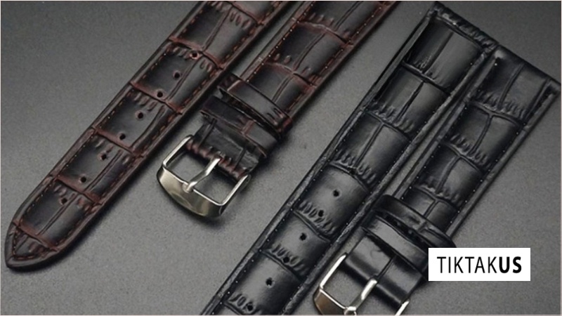 Dây da dập vân cá sấu