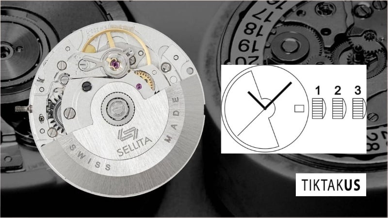 Máy đồng hồ Sellita là bộ máy đồng hồ cơ khí