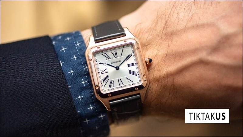 Đồng hồ mặt vuông/chữ nhật: Lựa chọn thể hiện cá tính