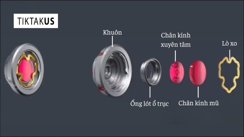 Hệ thống Novodiac bao gồm 5 bộ phận chính