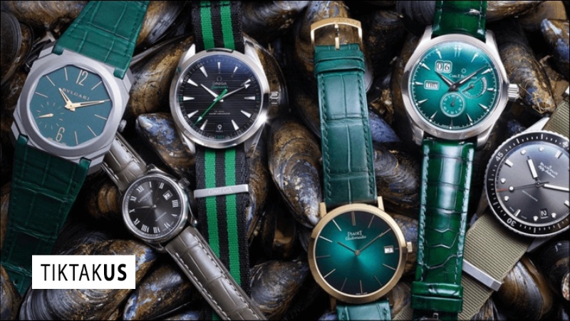 Tránh chọn đồng hồ màu xanh lá cây cho người mệnh Thổ