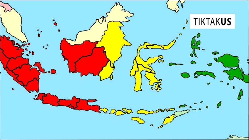Giờ miền trung (WITA - Waktu Indonesia Tengah): UTC+8