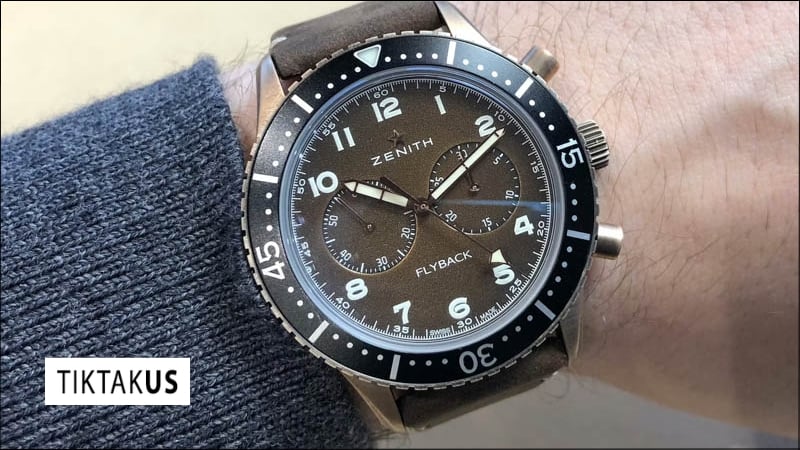 Nhận diện các bộ phận chính của đồng hồ chronograph
