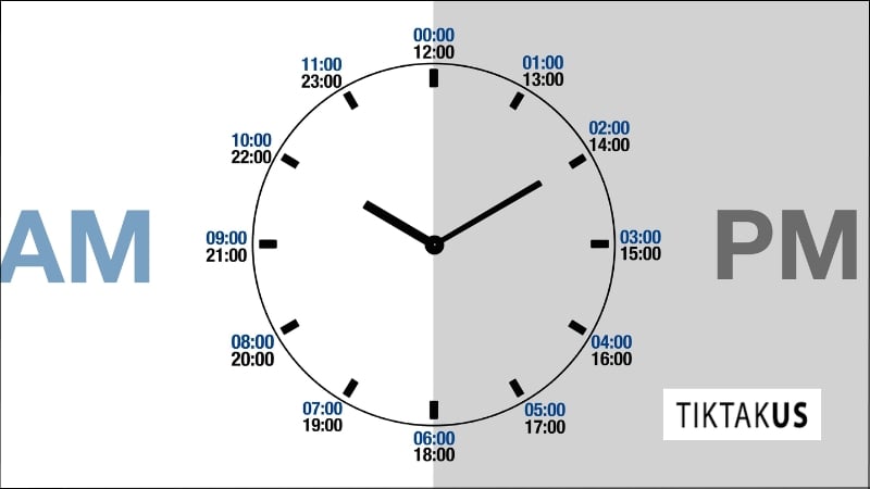 Nguồn gốc thú vị của ký hiệu AM và PM