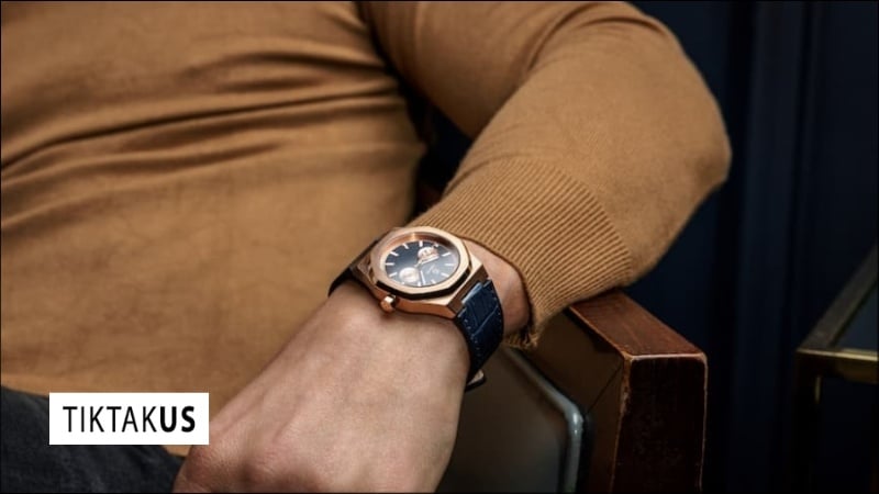 Chiều rộng của dây đeo cần có tỷ lệ hài hòa với đường kính mặt đồng hồ