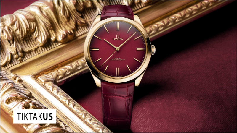 Dây da màu đỏ burgundy (đỏ rượu vang): Vẻ đẹp sang trọng, quyền lực