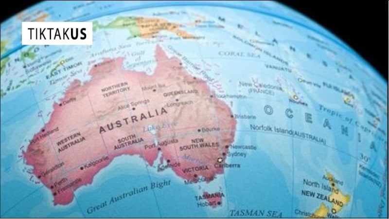 So sánh múi giờ Úc và Việt Nam (khi không áp dụng Giờ mùa hè)