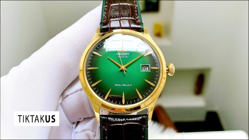 Dây da màu xanh rêu (olive): Phong cách bụi bặm, cá tính