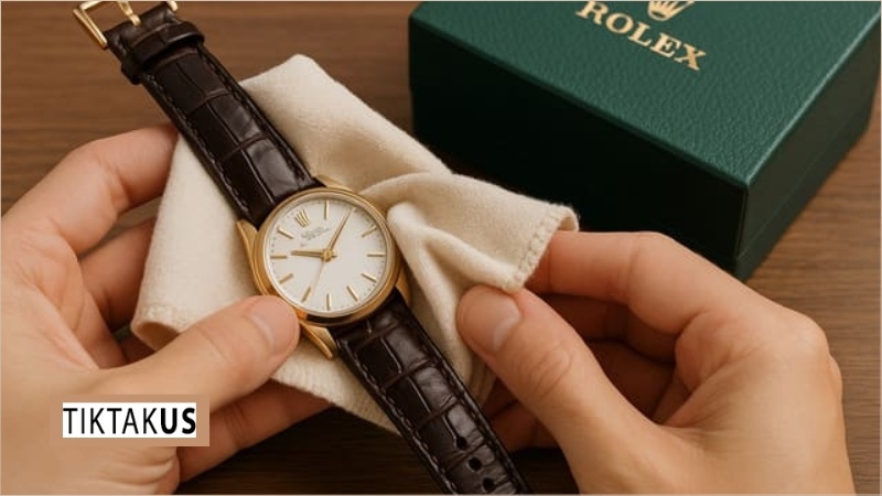 Dây da (Leather Strap) – Nét cổ điển hiếm có