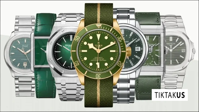 Bốn tiêu chí chọn đồng hồ xanh lá hoàn hảo