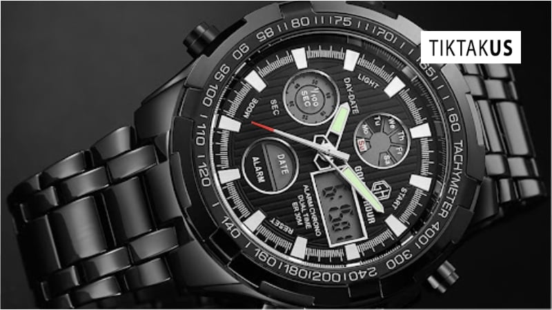 Phong cách Chronograph thể thao (Golden Hour GH-108)