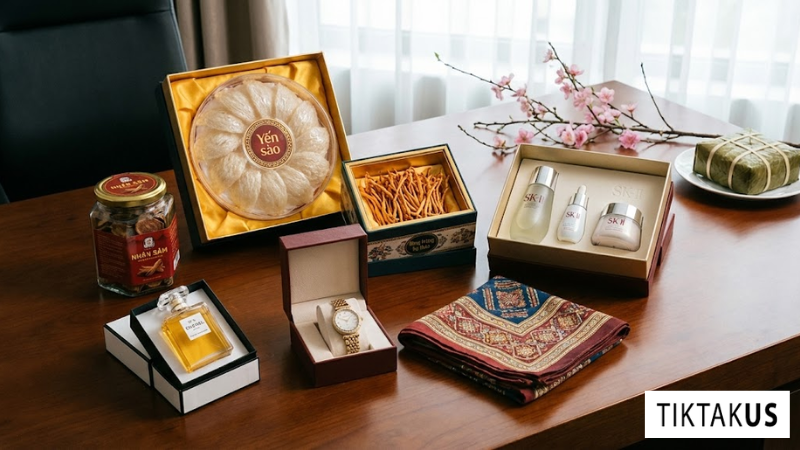 Quà Tết tặng sếp nữ tinh tế và thanh lịch