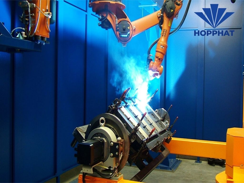 Robot hàn trong công nghiệp