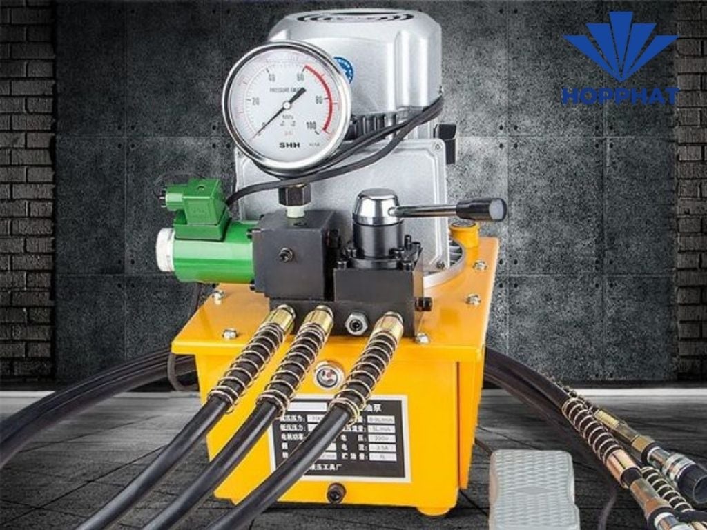 Tác dụng của bơm thủy lực trong hệ thống máy móc công nghiệp
