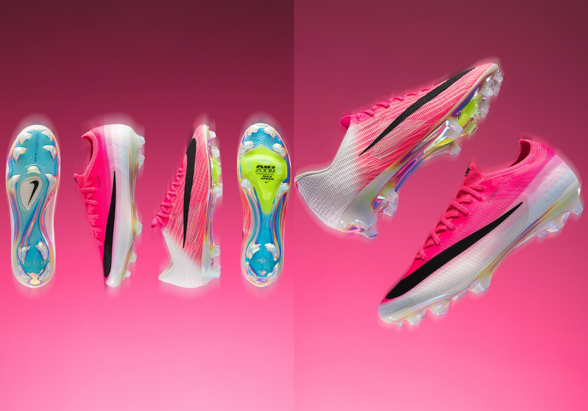 Nike trình làng Breakout Pack: Sắc hồng bùng nổ tại World Cup 2026