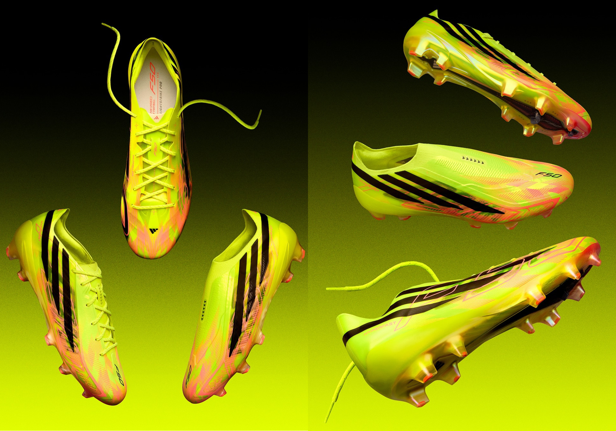 adidas ra mắt thế hệ F50 Hyperfast mới: Định nghĩa lại tốc độ siêu nhẹ