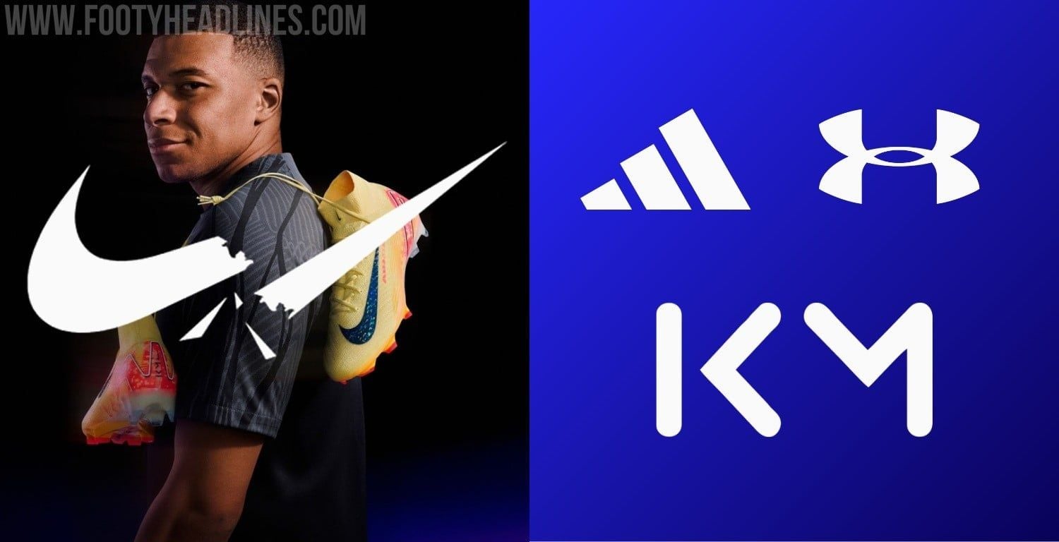 Mbappé rời Nike - adidas và Under Armour gia nhập cuộc đua